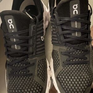 On Cloudswift Men’s Athletic Shoes - Black/White